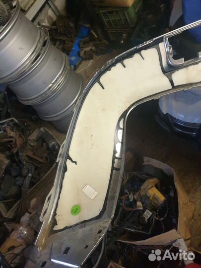 Юбка бампера задняя Mercedes Gla X156 2014-2017