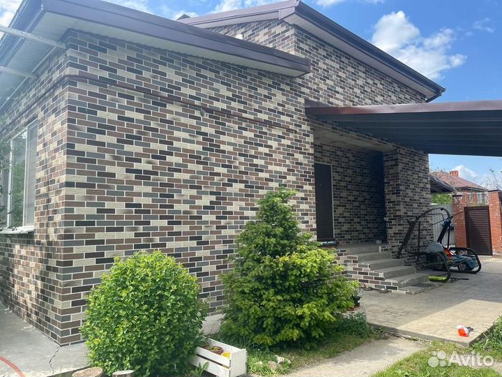 Гибкий кирпич фд на сетке