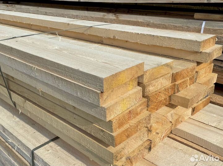 Доска обрезная заборная 2 сорт