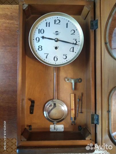 Часы Настенные Механические Маятниковые СССР