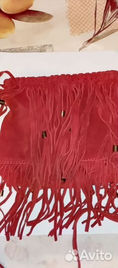 Сумка натуральная замша для Юлии