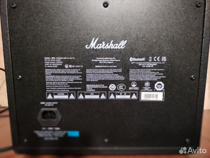 Комбоусилитель Marshall Code 25