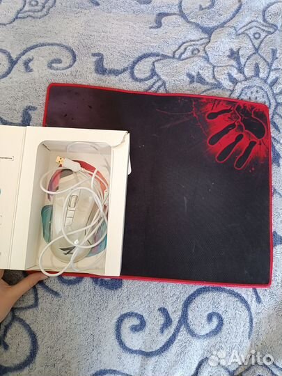 Игровая мышь Zet gaming fury с ковриком