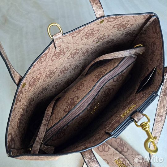 Сумка guess 3в1 brenton женская