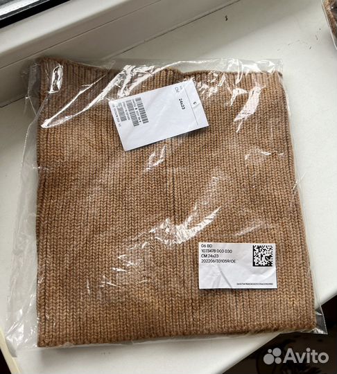 Шапка снуд и варежки