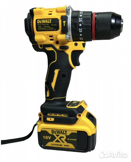 Шуруповерт и ушм болгарка Dewalt 18v 2 аккумулятор