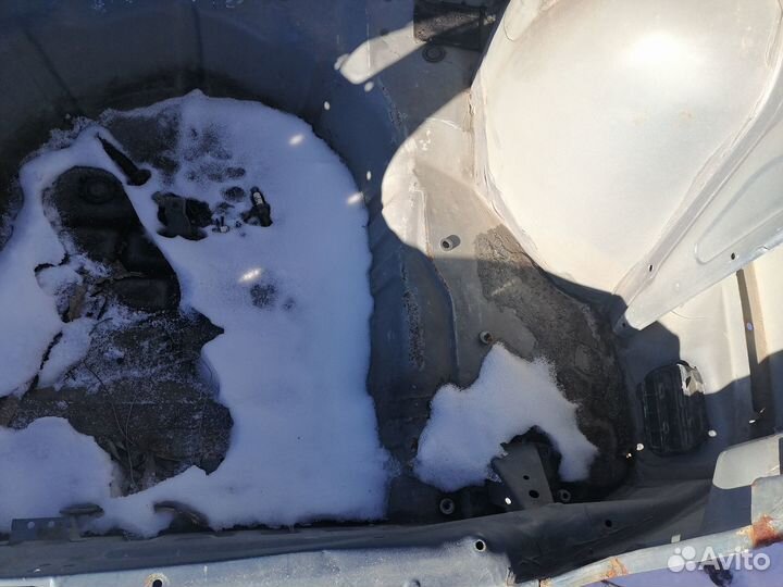 Панель задняя ниша под запаску Zaz Chance Заз Сенс