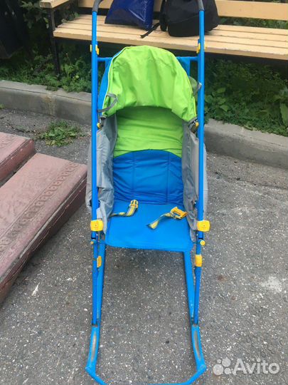 Коляска санки