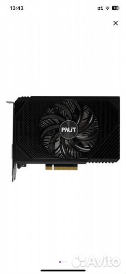 Новая Видеокарта Palit GeForce RTX 3050 6GB