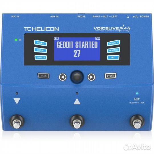 Вокальный процессор TC Helicon VoiceLive Play