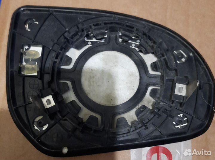 Полотно зеркало левое kia rio 3