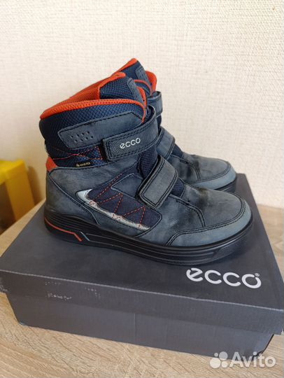 Ботинки зимние ecco 35