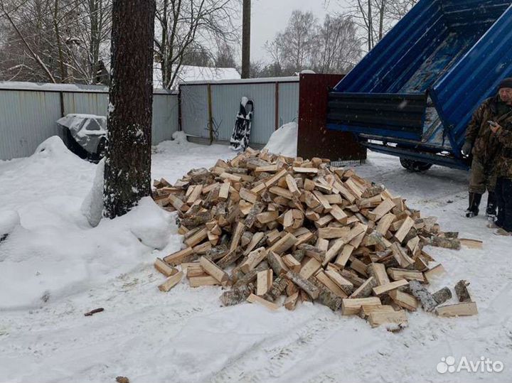Дрова колотые березовые