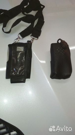 Чехлы кожаные для рации