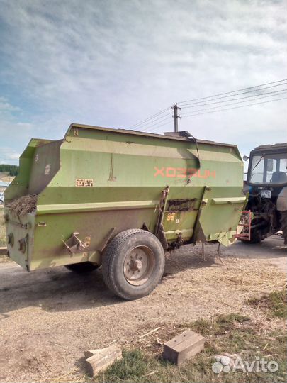 Миксер-кормораздатчик Хозяин (Запагромаш) ИСРК-12Г, 2015