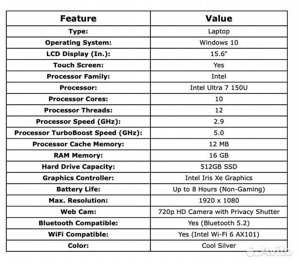 Ноутбук asus Vivobook 15 16/512/ Intel Ultra 7