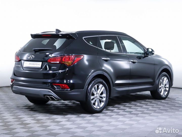 Hyundai Santa Fe 2.4 AT, 2017, 95 935 км