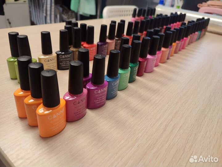 Гель лаки canni (7,3 мл)