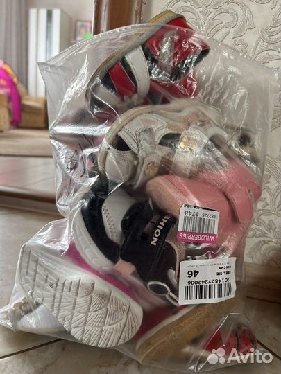 Обувь для девочки пакетом 19,20,21