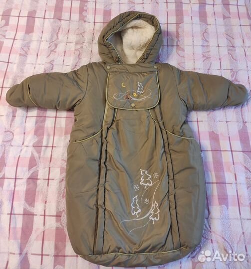 Комбинезон зимний Oldos на натуральной овчине