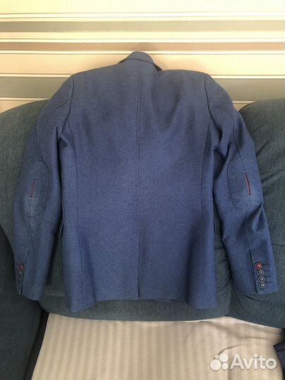 Пиджак на парня, синий для школы