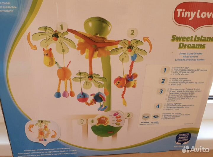 Мобиль на кроватку tiny love