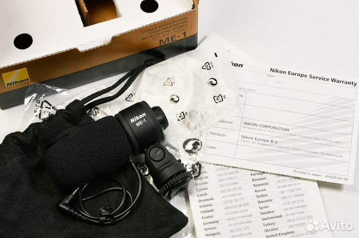 Микрофон Nikon ME-1