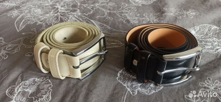 Мужской кожаный ремень