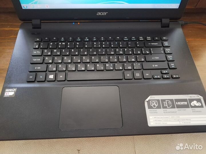 Ноутбук acer aspire ES 15