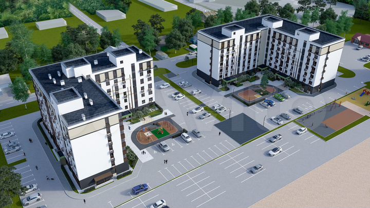 Квартира-студия, 40 м², 5/7 эт.