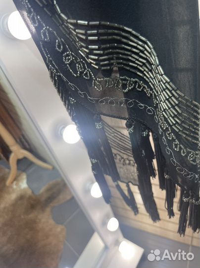 Платье вечернее с бисером