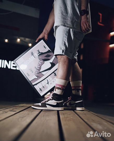 Air Jordan 1 x Travis Scott Постер