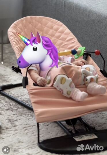 Шезлонг для новорожденных Качалка