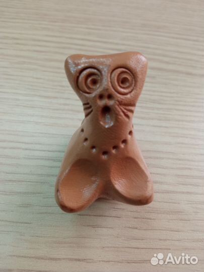 Свистулька детская глиняная