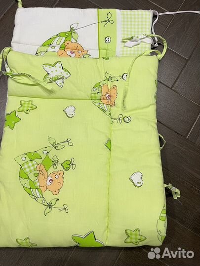 Бортики в детскую кроватку