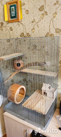 Клетка для грызунов большая
