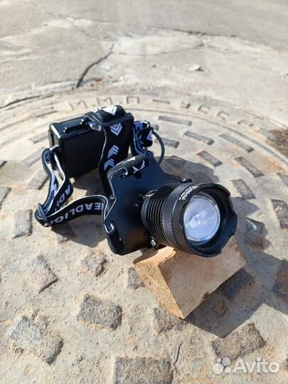 Налобный фонарь самый мощный 3000 метров 60 ват