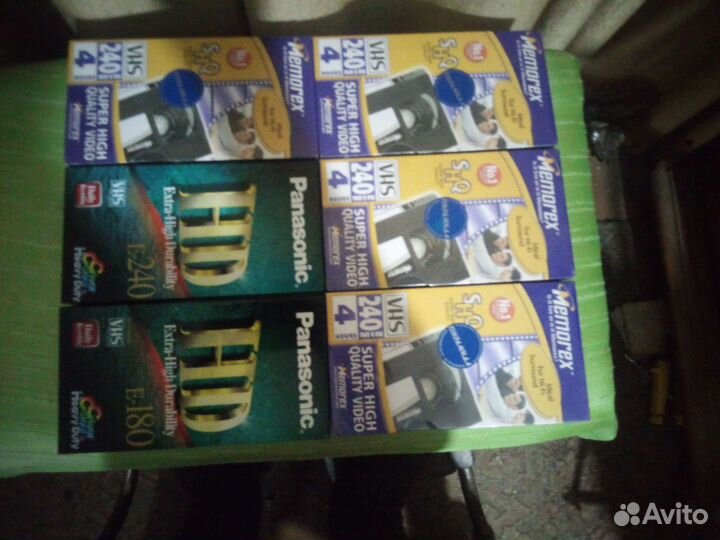 Видеокассеты новые запечатанные