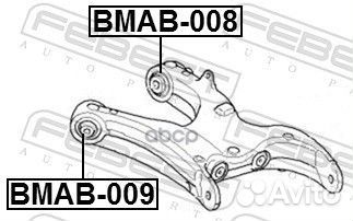 Сайлентблок нижнего рычага подвески зад прав/лев