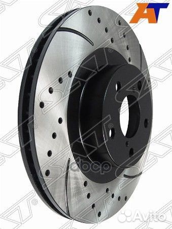 Комплект дисков тормозных передний перфорирован