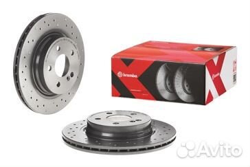 09.A760.1X W204 Brembo Диск тормозной задний