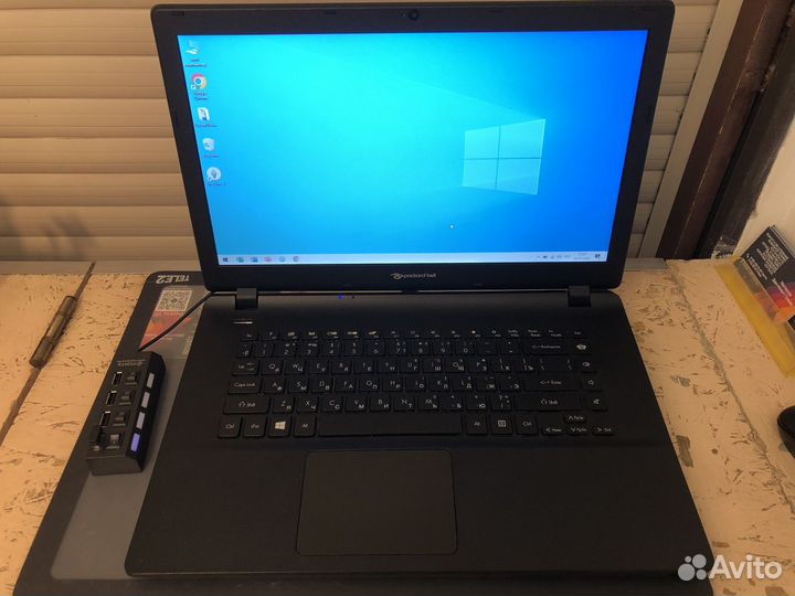 Ноутбук packard bell ssd+hdd