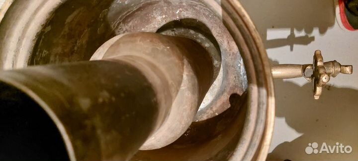 Самовар на дровах старинный