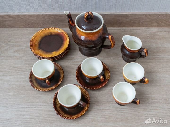 Кофейный сервиз зик Конаково 1970х годов