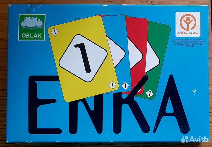 Настольная карточная игра enka