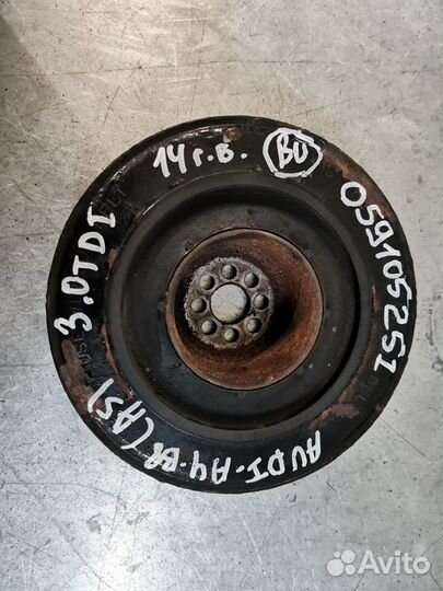 Шкив коленвала Audi Volkswagen 3.0TDI 059105251