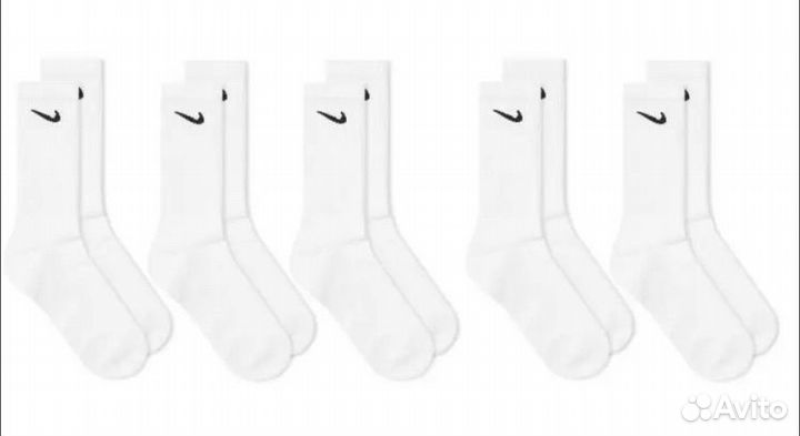 Носки nike белые