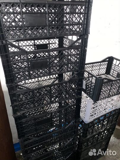 Пластиковые ящики для хранения бу