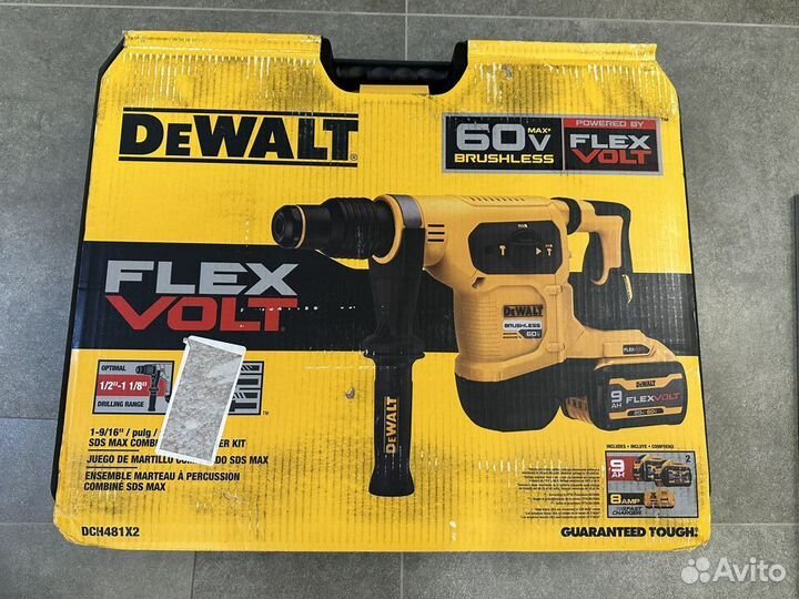 Набор перфоратор Dewalt DCH481X2