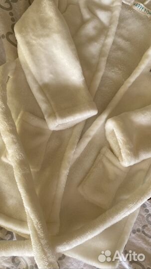 Детский махровый халат 74-80